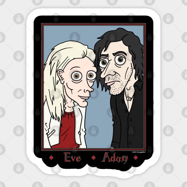 Only Lovers Left Alive Sticker by Gregg.M_Art